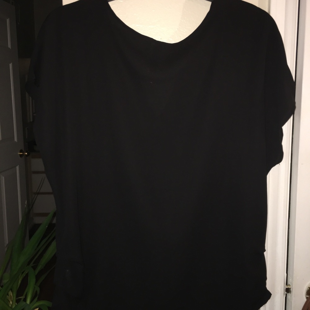 Solid Black Top Gold Bar